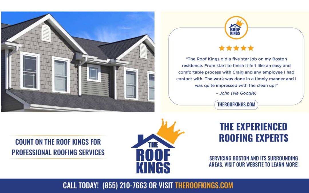 Exceptional roofing is more than materials and timelines – it’s the experience. The Roof Kings delivers responsive service, dependable warranties, and quality workmanship backed by real customer satisfaction. We believe the results, and our customers, tell the story best. Call us today at (855) 210-7663 to get started!